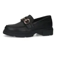 Manfield Chaussure basse or / noir