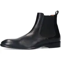 Manfield Chelsea Boots noir