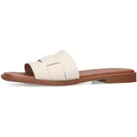 Manfield Mule blanc cassé