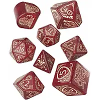 Q-workshop Game Of Thrones Lannister Dice Set 8 Rose Enfants