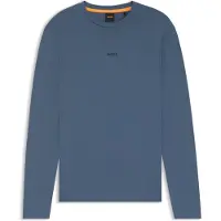 Hugo Boss Tchark Long Sleeve T-shirt Bleu L Homme