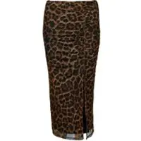 RED by EMP Jupe mi-longue de - Leo - Jupe - S - XL - pour Femme - multicolore - Taille S