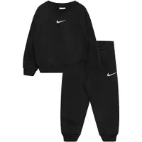 Nike Ensemble de Jogging - Sweat-shirt/Pantalon de Jogging - Noi - - 3 ans (98) - Ensemble de Jogging