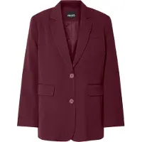 Pieces Blazer 'PCKamil' rouge foncé