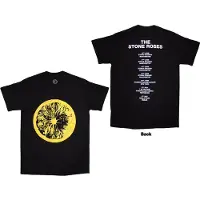 The Stone Roses Hommes, T-shirt, Tour 2016 Back Print, Noir, (M)