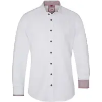 Spieth & Wensky Chemise folklorique rouge foncé