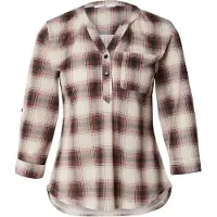 Hailys Chemisier 'Di44nara' crème / bordeaux / noir