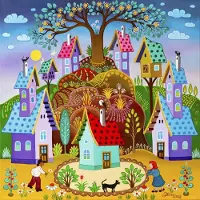 Alipson Puzzle Puzzle Jardin Magique Partagé - 1000 pièces