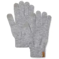 Timberland Rib Knit Gloves Gris Homme