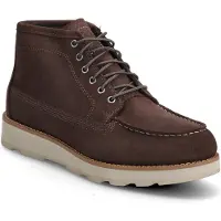Timberland pour homme. TB0A6CEPEIV1 Britton Mills Chukka Leather Ankle Boots dark brown (46), Cuir, Marron, Plat, Lacets, Casuel, De plein a