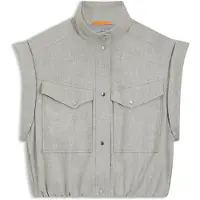 BOSS Gilet 'Jaflesti' gris clair