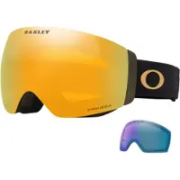Oakley Flight Deck Pro M Ski Goggles Jaune,Noir Prizm 24K & Prizm Iced/CAT3+CAT2