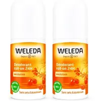 Weleda Argousier Déodorant roll-on 24h 100 ml Rouleau