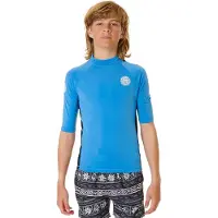 Rip Curl Rash Guard Manches Courtes Icons Uv Brushed