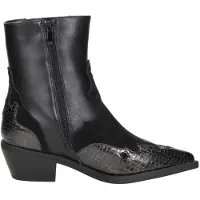 Sub55 Western boots Enkellaarsjes Hak - Zwart - Maat 40