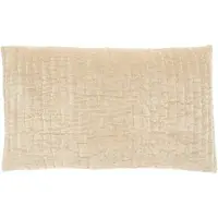 Nordal Coussin à roulettes avec remplissage - sable