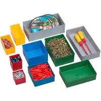 Allit boîte d'intervention EuroPlus Insert 45/5 taille : 5 gris