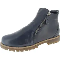 Andrea conti - Chaussures pour femmes - Bottes - Fermeture éclair - Bleu - Décontracté