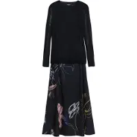 Desigual Robe bleu clair / poudre / noir