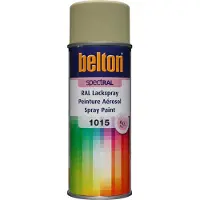 Belton Peinture aérosol RAL 1015 Ivoire clair 400ML SPECTRAL
