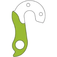 BRN Model 56 Derailleur Hanger Argenté