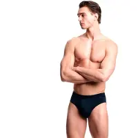Emporio Armani pour homme. EM000229_AF14988 Slip Soft Modal navy (L), Homewear, Marine