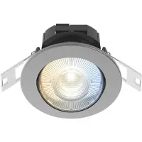 Calex Spot encastré Smart home Down 8,5 cm gris métallisé