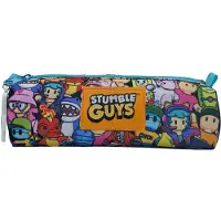 Wisam Trousse à crayons Stumble Guys Squad avec rouleau