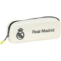 Safta Real Madrid 25/26 Silicone Trousse Beige Homme Beige One Size