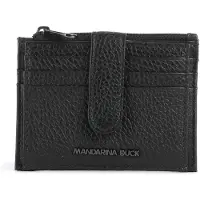 Mandarina Duck Mellow Leather Card 1 Wallet Noir Femme