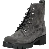Gabor Bottes à lacets 'Schnürstiefelette Damen 71.711.39 Echtleder in grau' gris