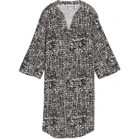 Tom Tailor Robe crème / bleu marine