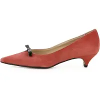 Evita Escarpins 'Barbara' marron châtaigne / noir