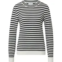 Comma casual identity Pull-over noir / blanc
