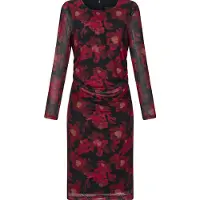 Goldner Robe fourreau rouge / noir