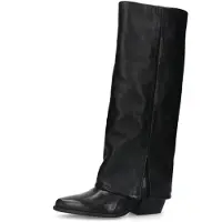 Sacha Bottes de cowboy noir