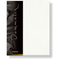 Dommelin Drap-housse Dommelin Ecru (Satin 300TC)-90 x 220 cm