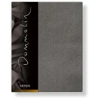 Dommelin Drap-housse Dommelin Gris Ardoise (Satin 300TC)-120 x 200 cm