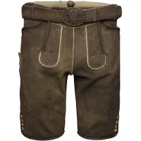 Krüger Collection Pantalon folklorique 'Dante' marron / chocolat