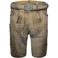 Stockerpoint Pantalon folklorique 'Wastl' noisette
