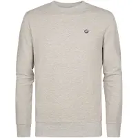 Petrol Industries Sweat-shirt gris chiné