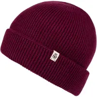 Roeckl Bonnet 'ESSENTIALS' bourgogne / rouge foncé
