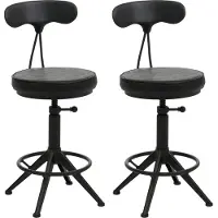 Mendler Tabourets de bar -O84 (lot de 2)