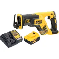 DeWalt Scie sabre sans fil DCS 367 P1 18 V Brushless + 1 batterie 5,0 Ah + chargeur