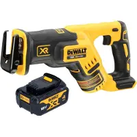 DeWalt Scie sabre sans fil DCS 367 N 18 V Brushless + 1 batterie 4,0 Ah - sans chargeur