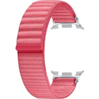 Samsung Bracelet en tissu original Galaxy Watch 8 (40/44mm) / Classic (46mm) - Taille S/M - Rouge