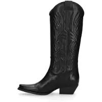 Sacha Bottes de cowboy noir