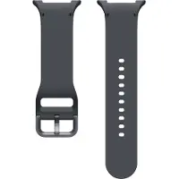 Samsung Galaxy Watch 8 Series Bracelet Sport En Silicone Gris Anthracite S/M