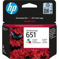 HP 651 (C2P11AE) - 3-couleurs - Cartouche d'encre