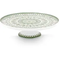 Pip studio Plateau à Gâteau Pip Studio Mini Lily & Lotus Moon Delight Light Green 21 cm